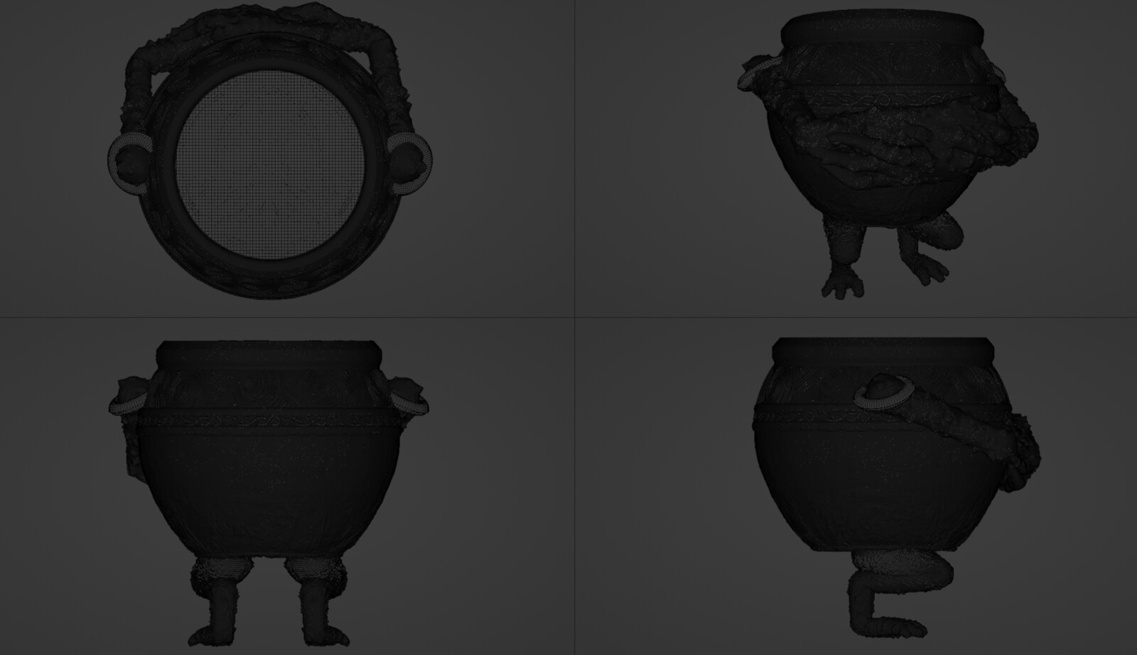 Cursed wireframe