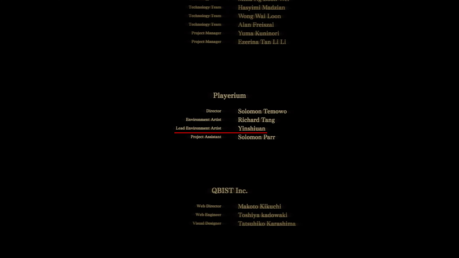 BABYLON’S FALL Credit