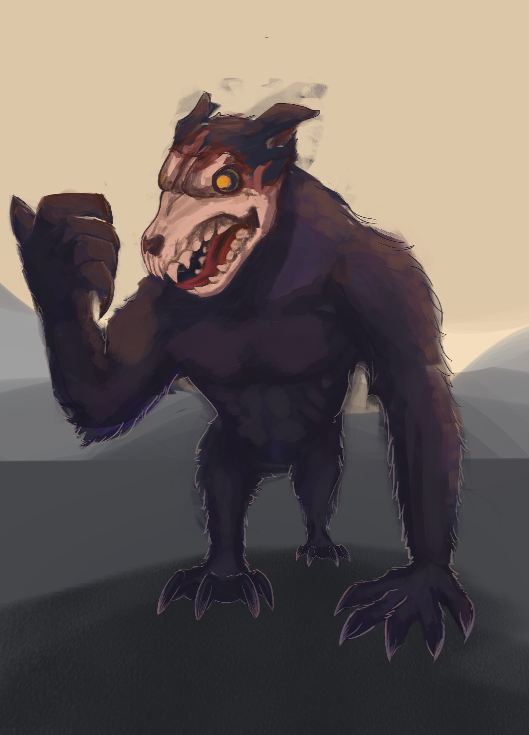 ArtStation - Werewolf