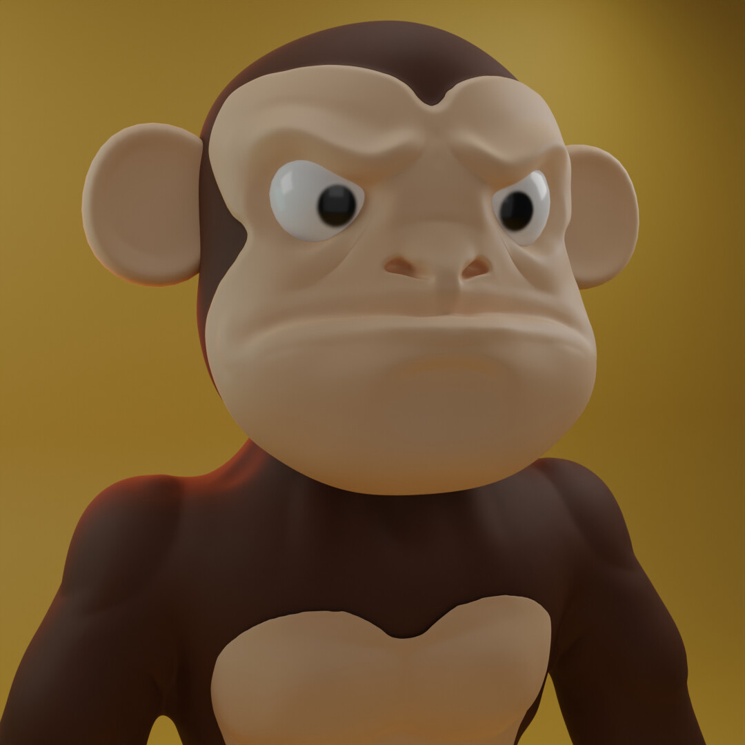 ArtStation NFT Monkey Concept