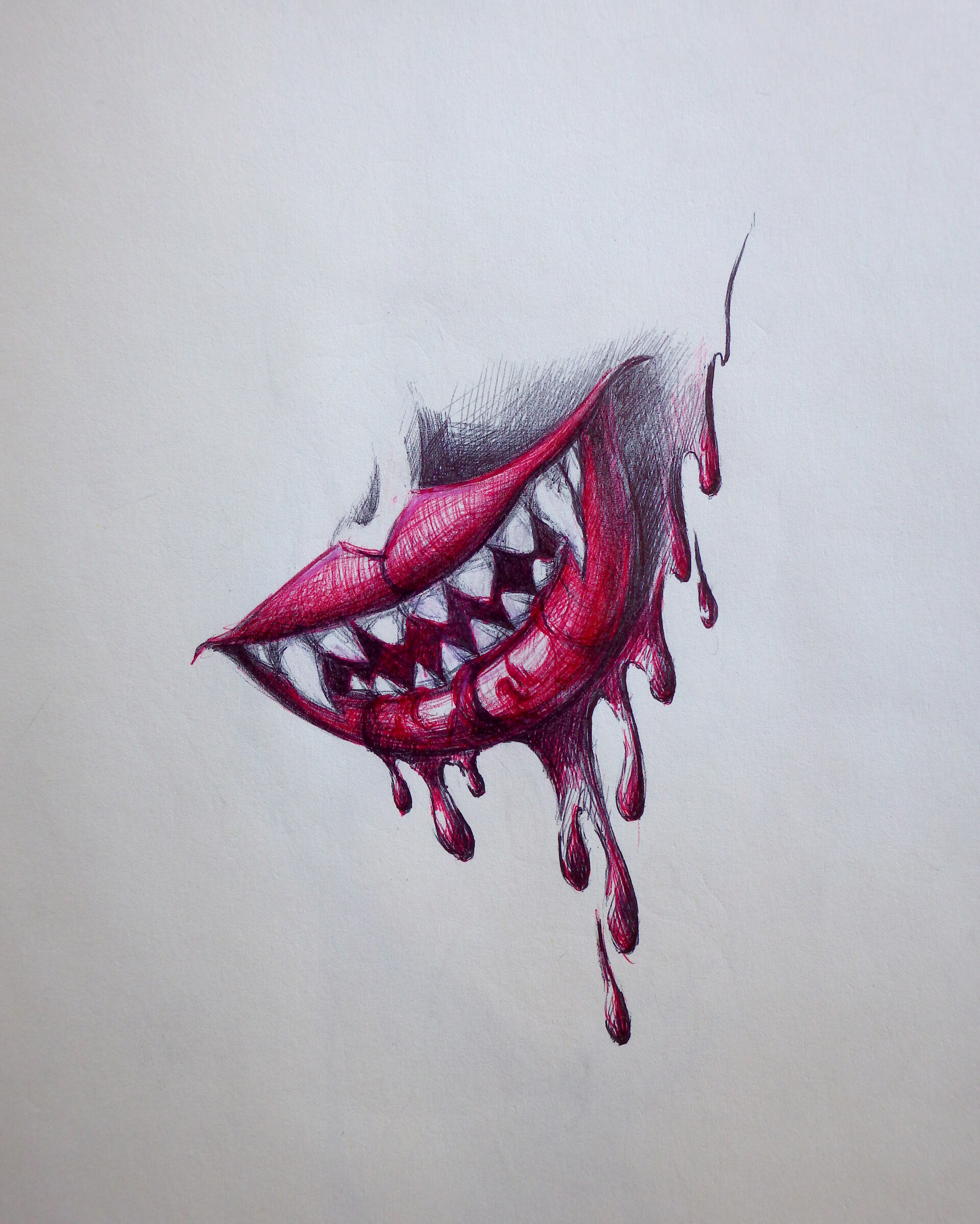 Smile again  Demon drawings Jester tattoo Dark art tattoo