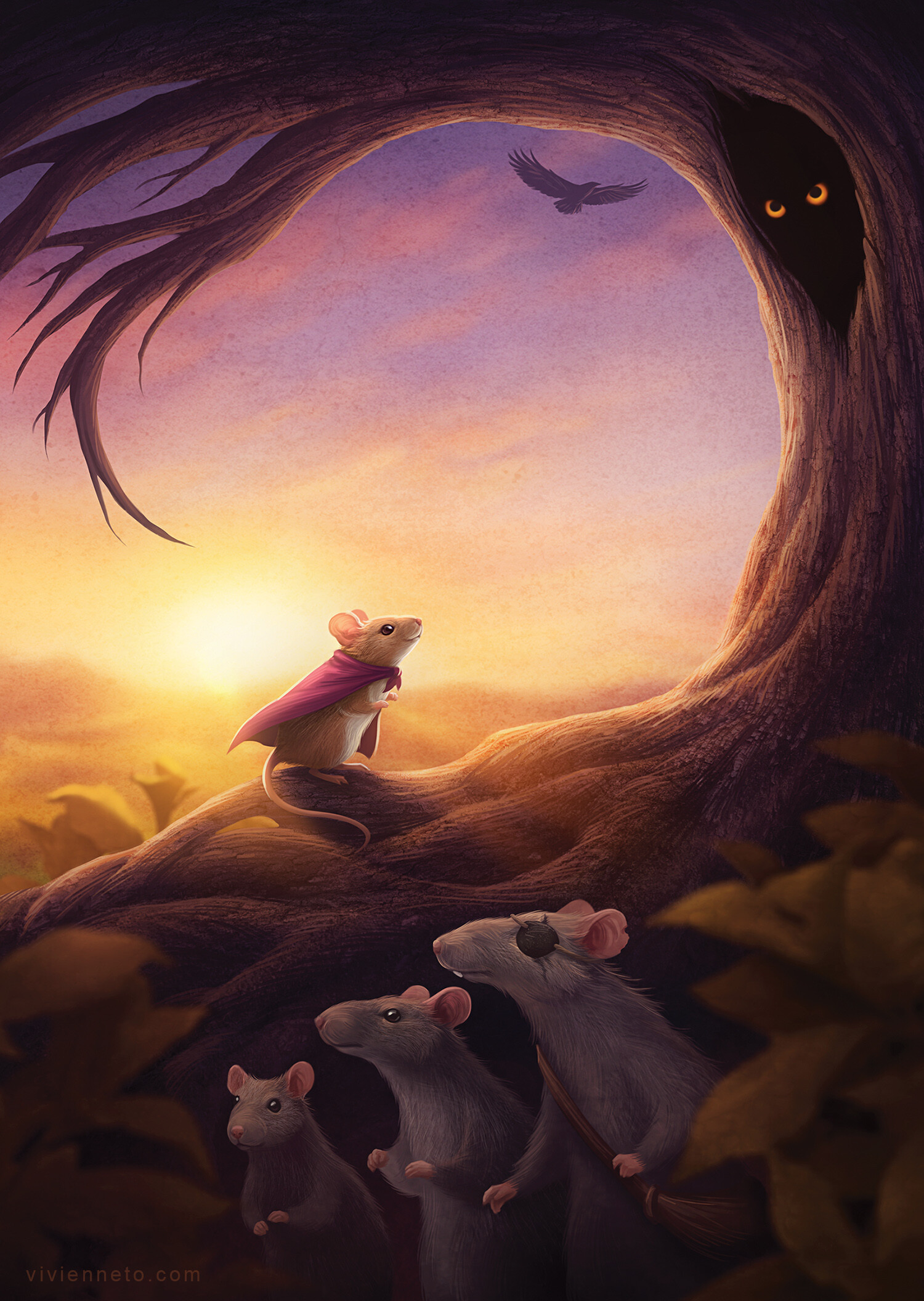 Artstation mrs frisby and the rats of nimh