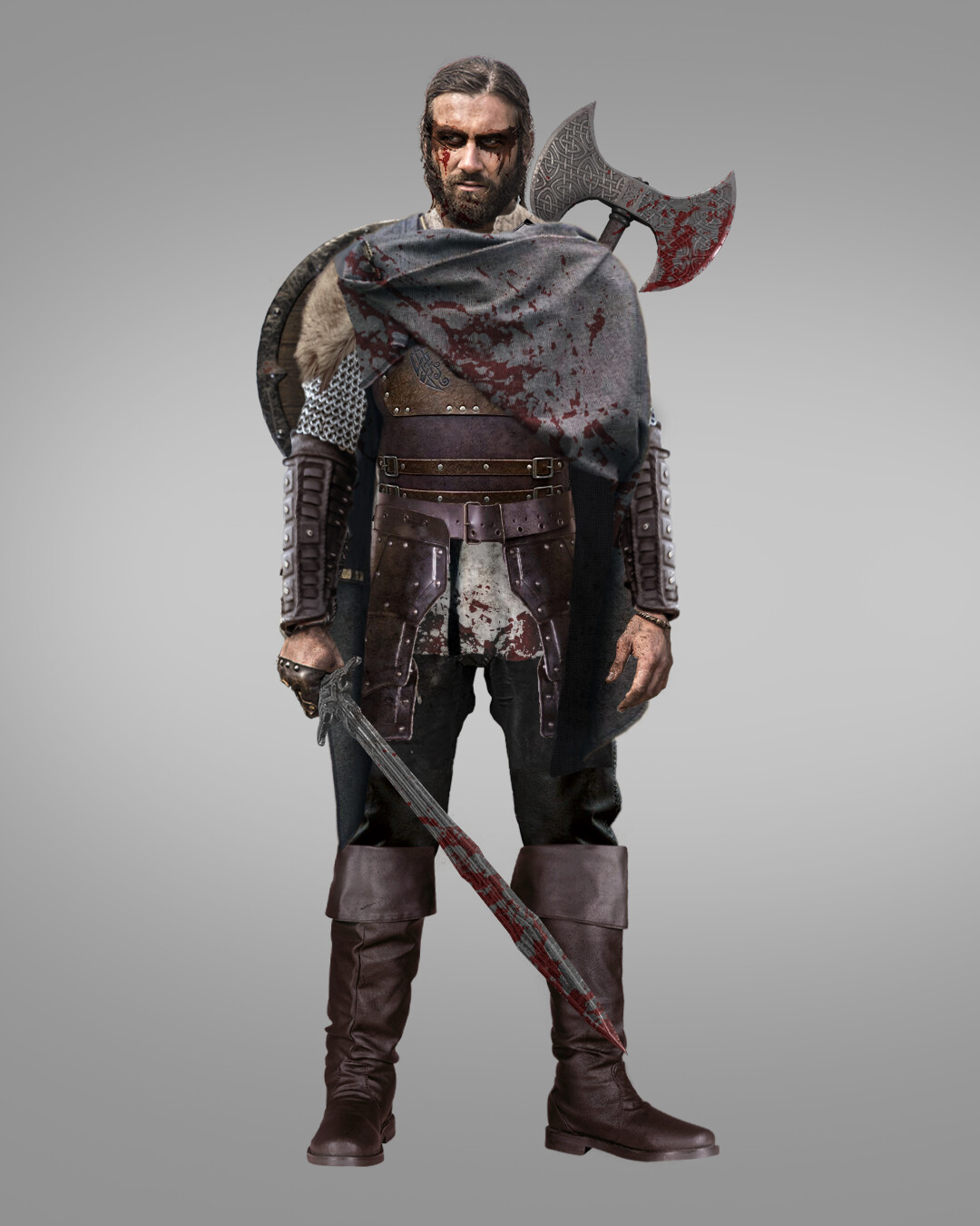 ArtStation - Viking Warrior Character Design Concept Art