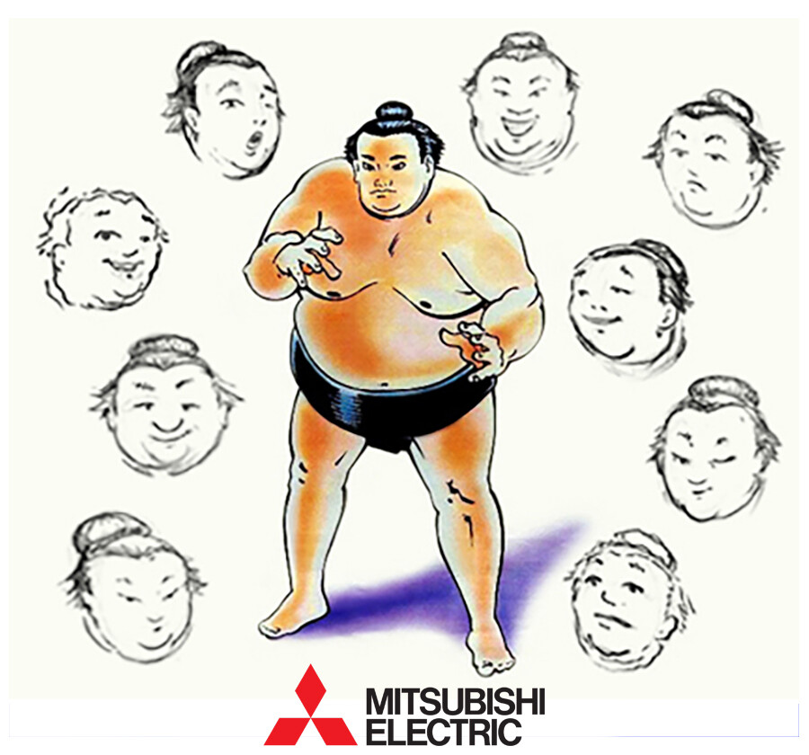 Mitsubishi Man Character