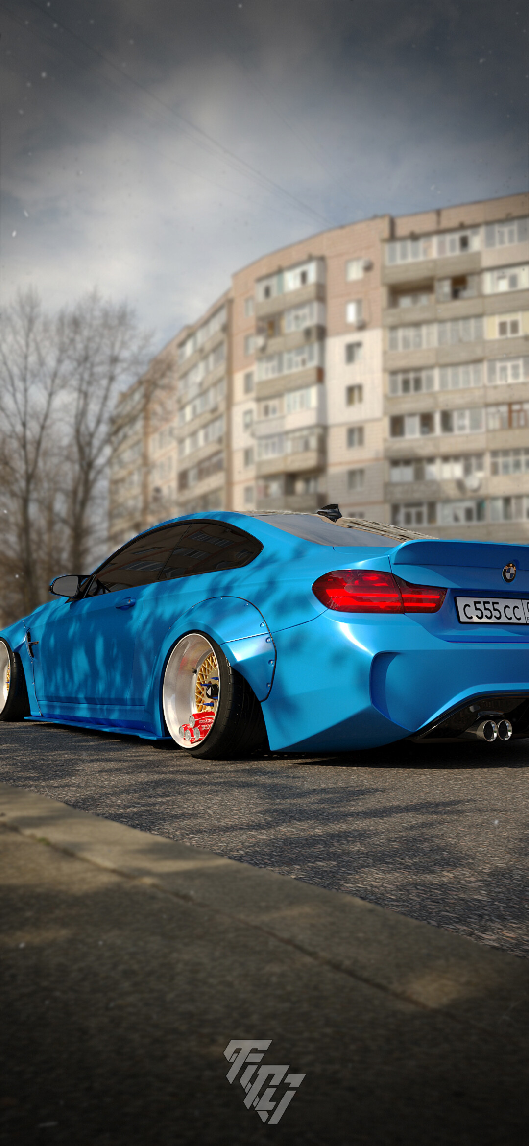 ArtStation BMW M4 Stance Liberty Walk