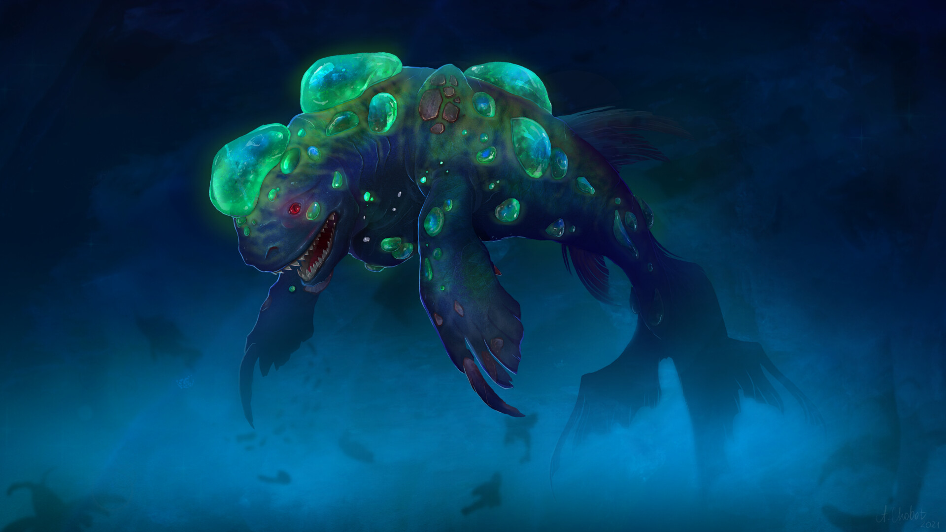 ArtStation - Poison shark