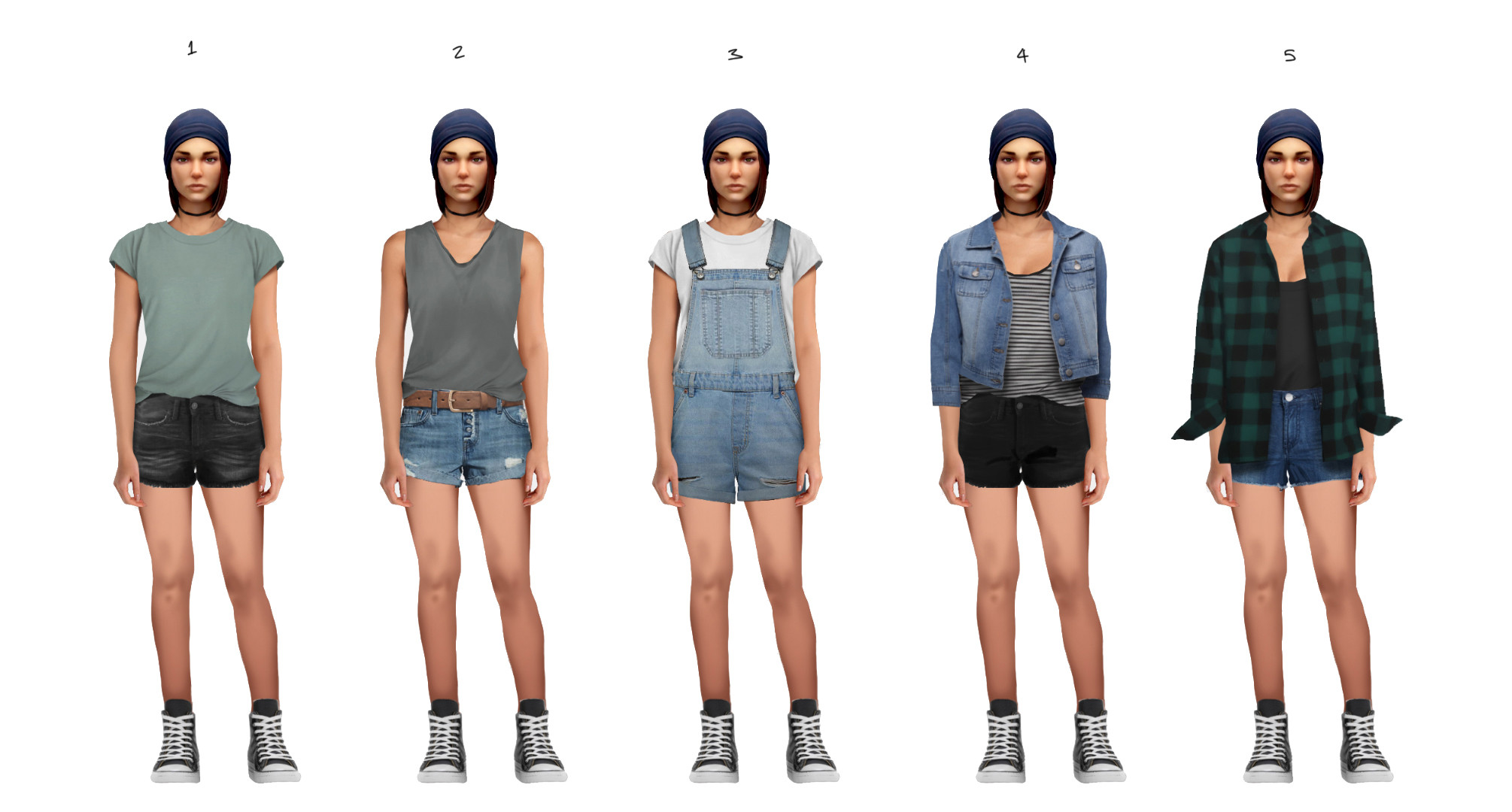 Wavelengths DLC - Summer Outfit Options