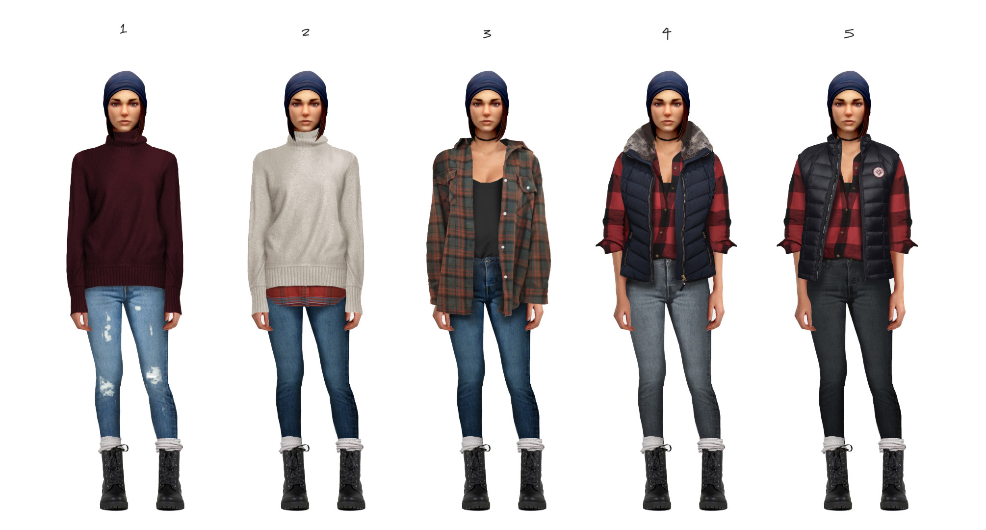Wavelengths DLC - Winter Outfit Options 1