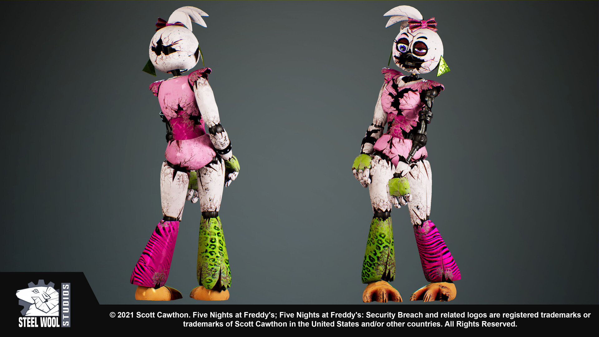 ArtStation - Five Nights at Freddy's: Security Breach - Shattered Chica