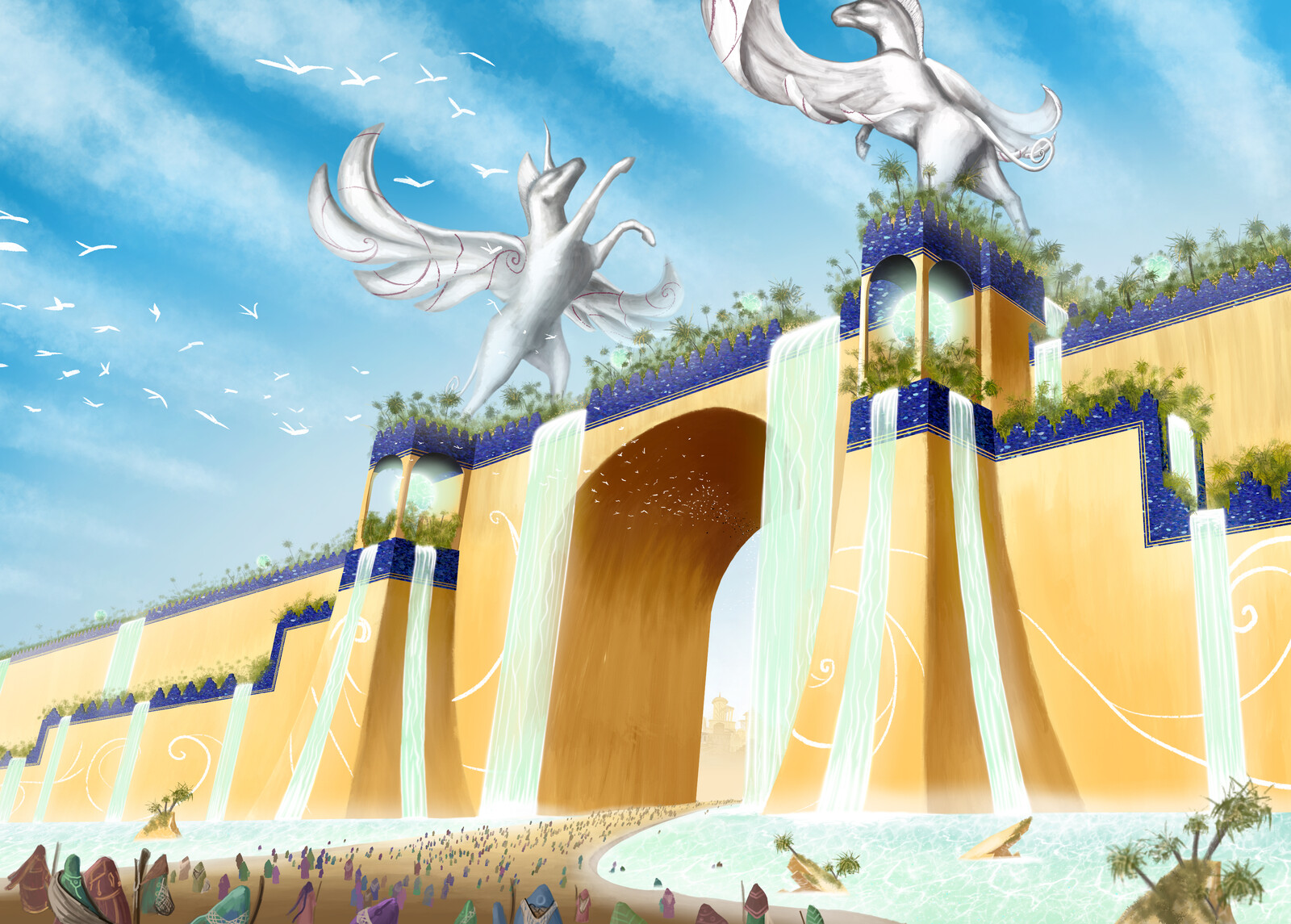 The Great Oasis City Wall