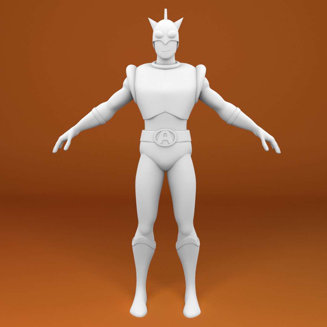 ArtStation - アクション仮面 | Akushon Kamen