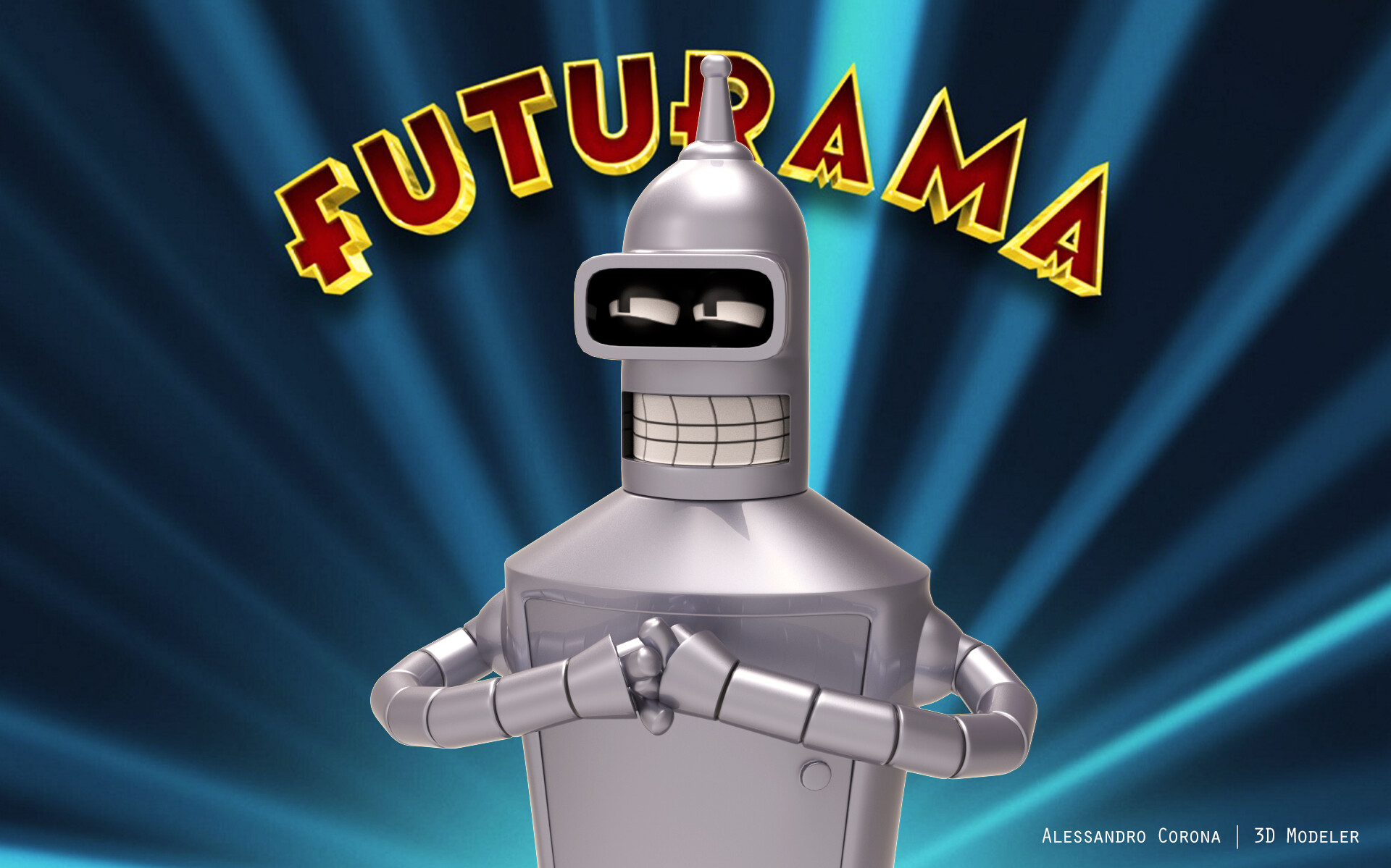 bender 3d model