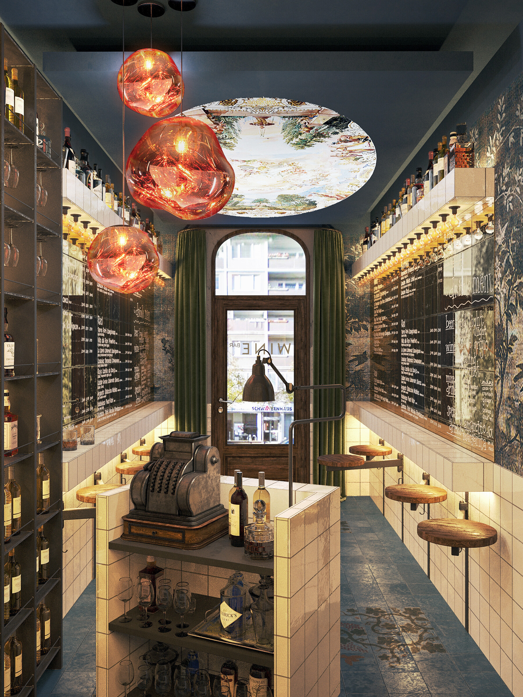 ArtStation 2016 Wine bar, Berlin