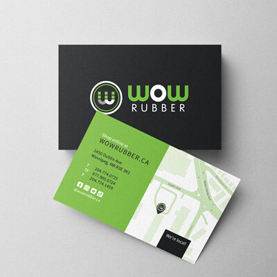 WOW Rubber print and website design