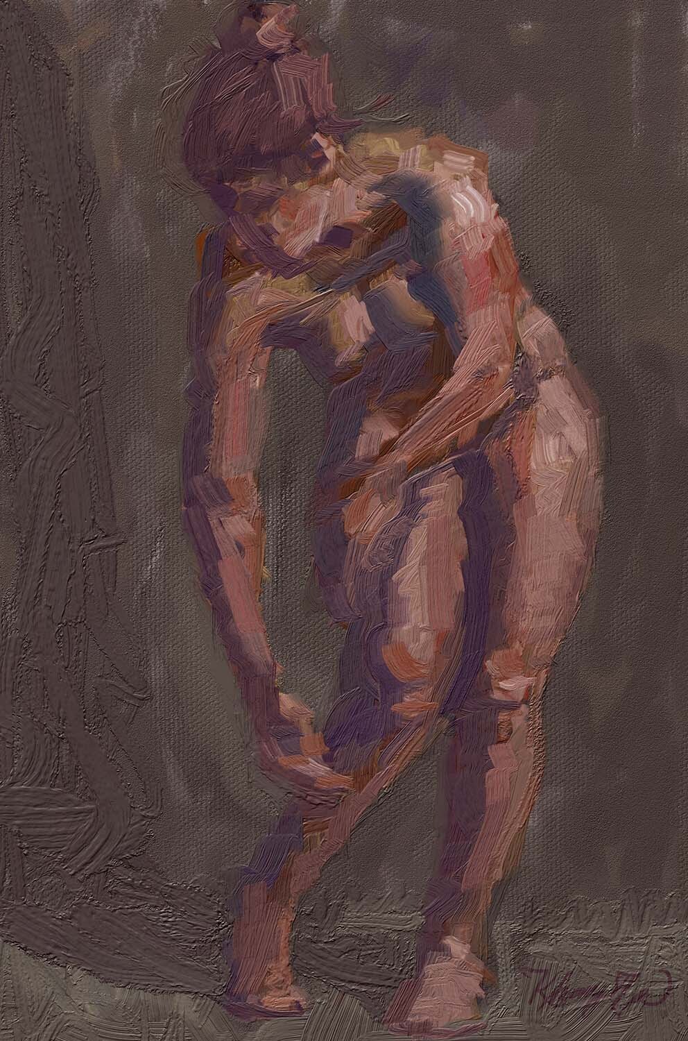 Female Figure Painting 04