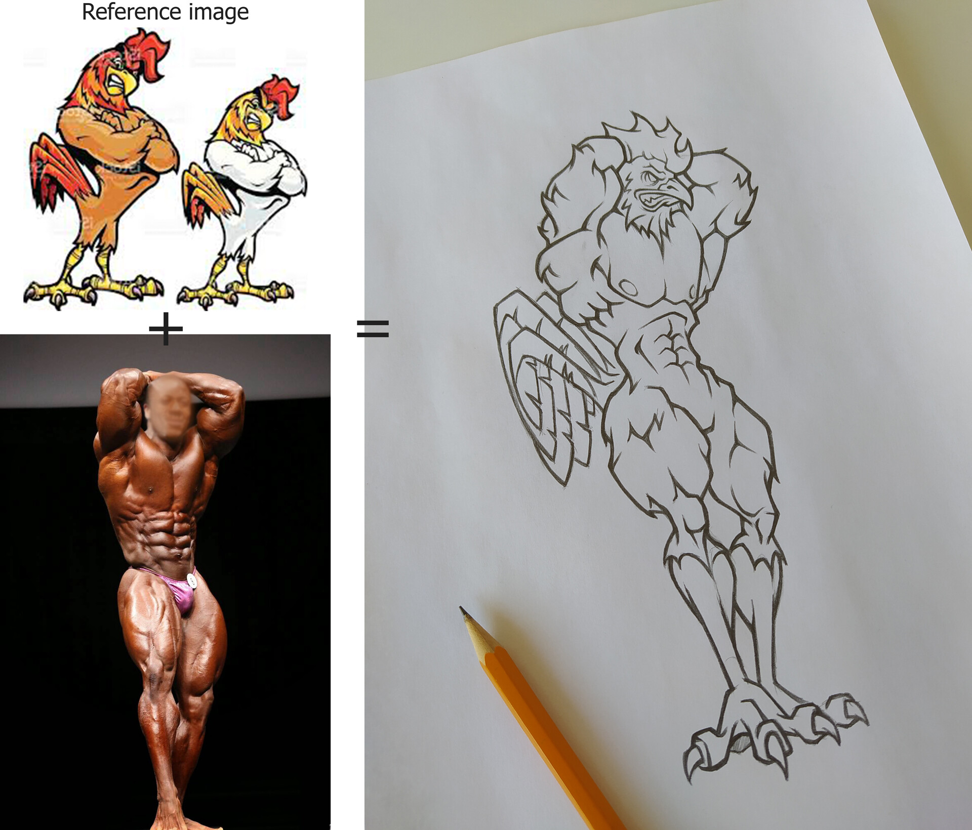 Chicken Drumstick Dinner, image size:1920x1640