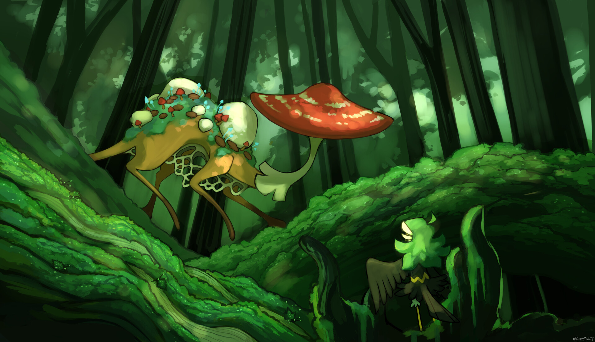 ArtStation - Spirit of Mushrooms