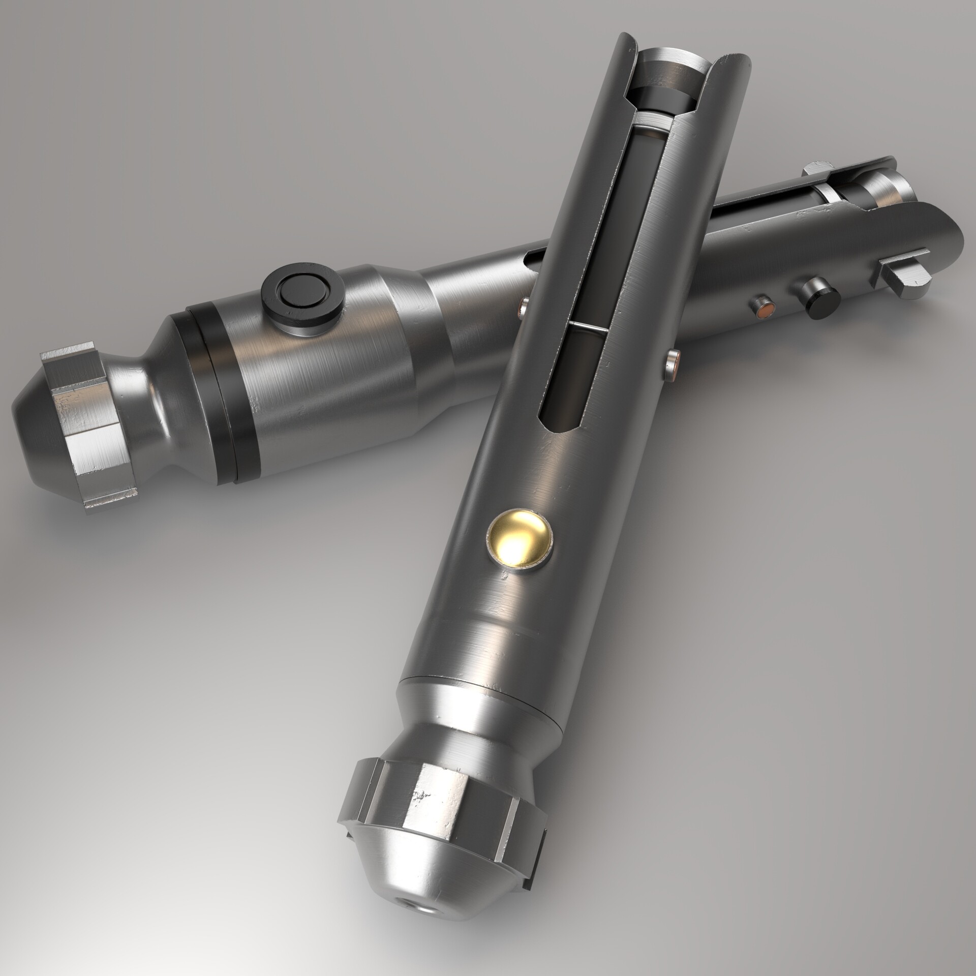 ArtStation Ahsoka Tano's Lightsabers (The Clone Wars Version)