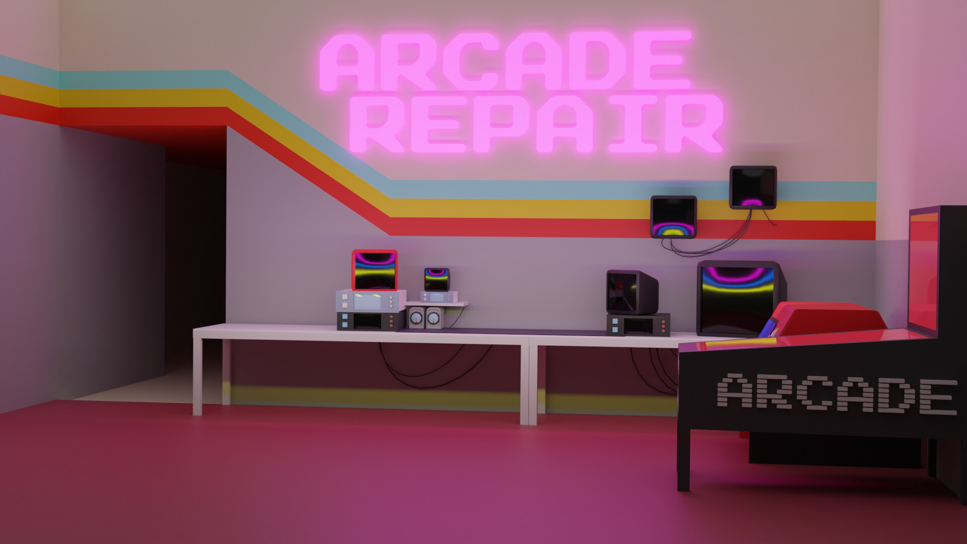 Artstation - Arcade Repair Shop