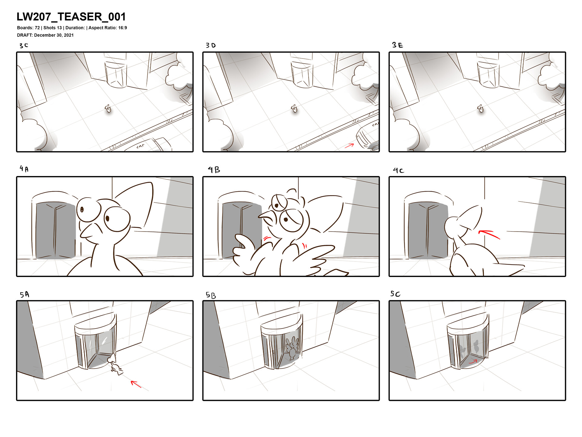 Wong Rui Bing - Teaser Storyboards: Lil Wild Season 2