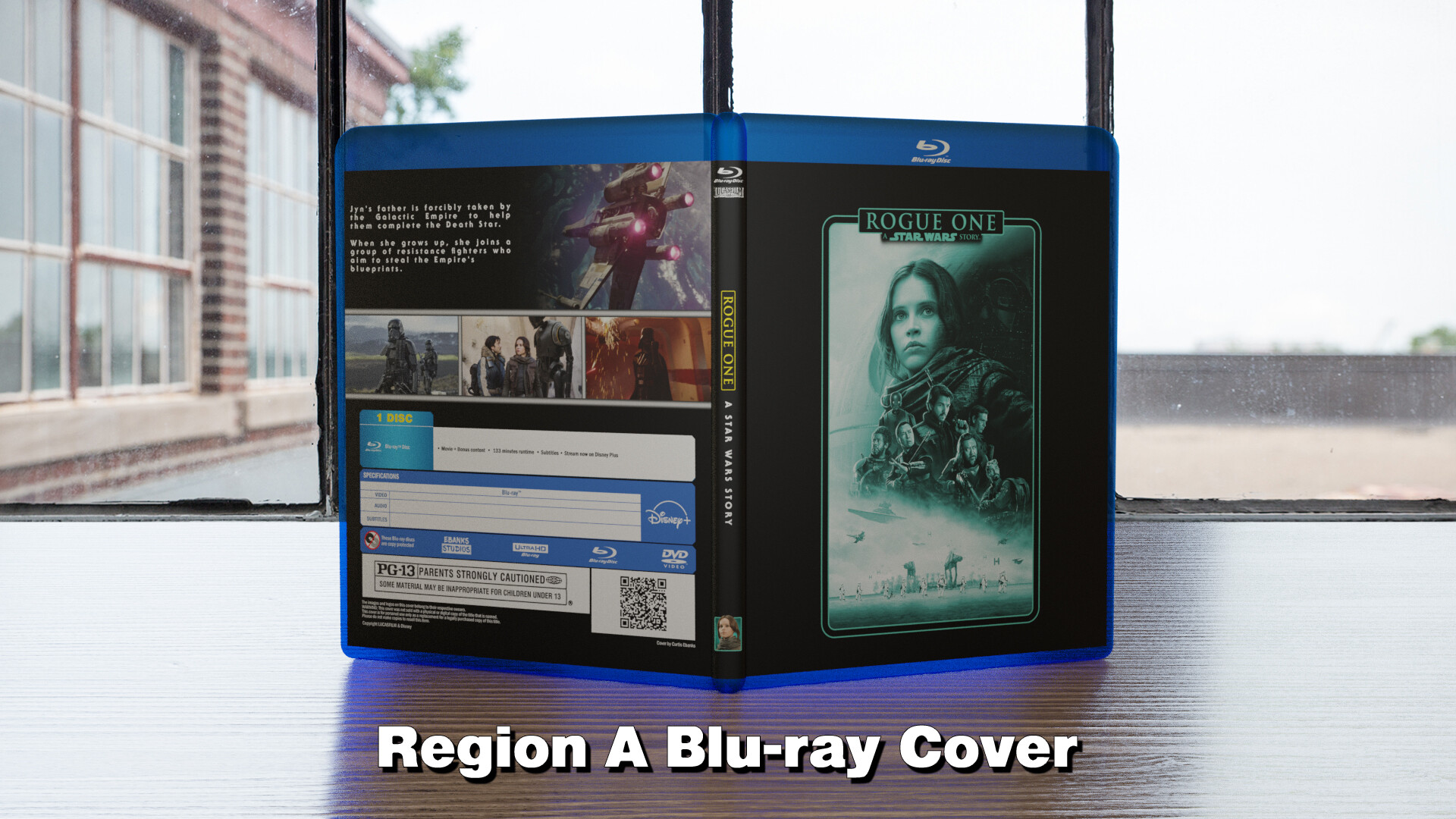 ArtStation - Rogue One Custom Blu-ray Cover