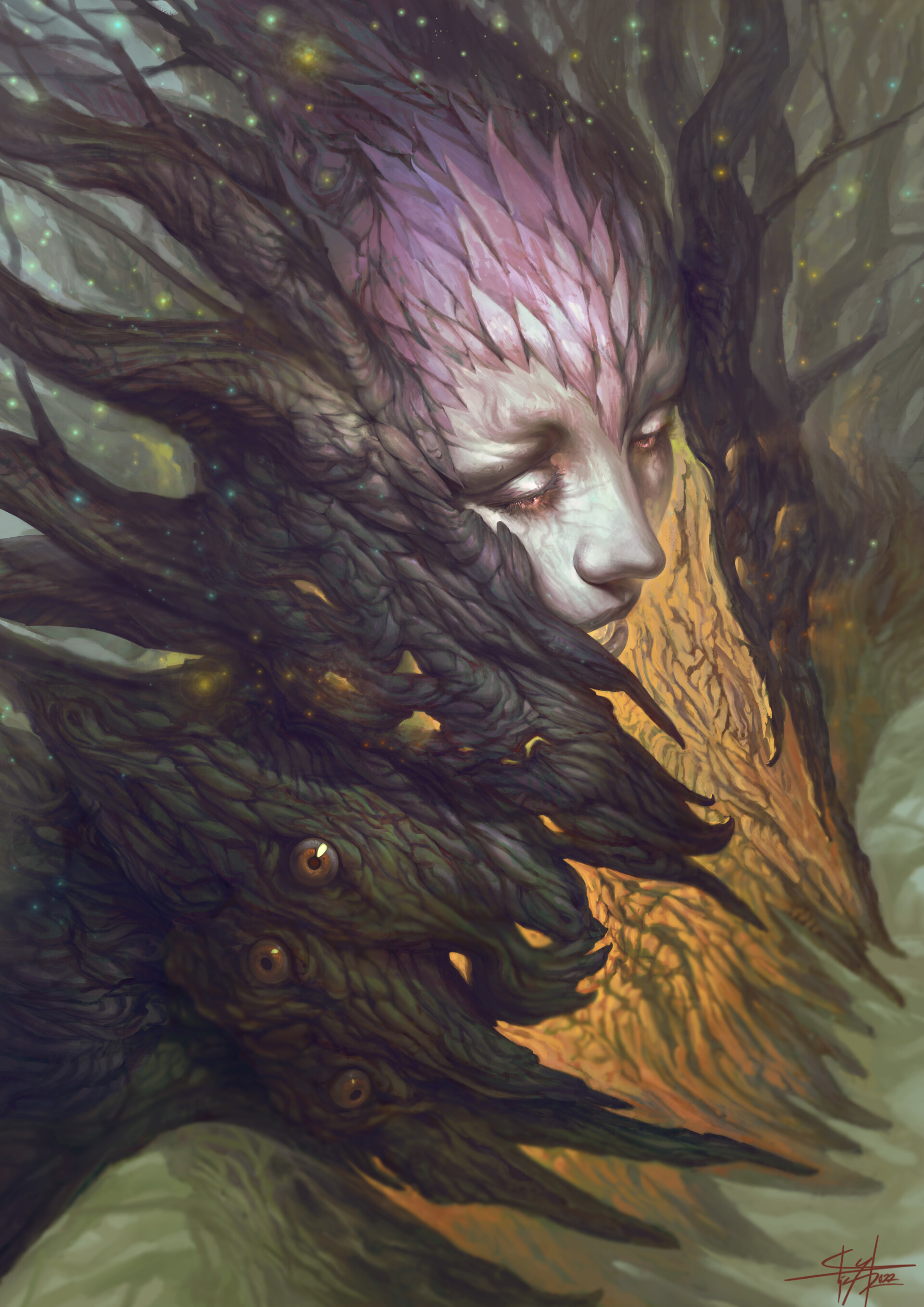 Artstation Daughter Of The Forest
