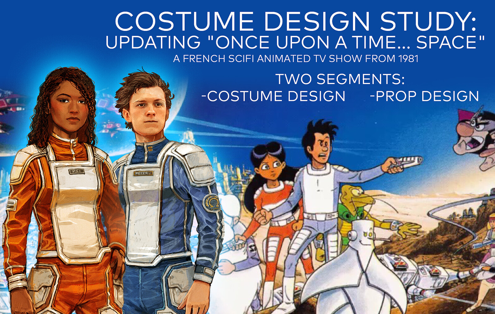 Scifi costume design study