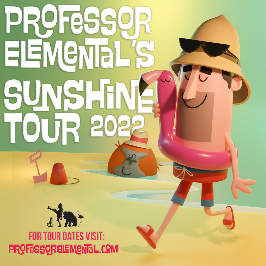 ArtStation - Professor Elemental - Sunny Tour 2022 Professor Elemental - Sunny Tour 2022, Rob Stephens