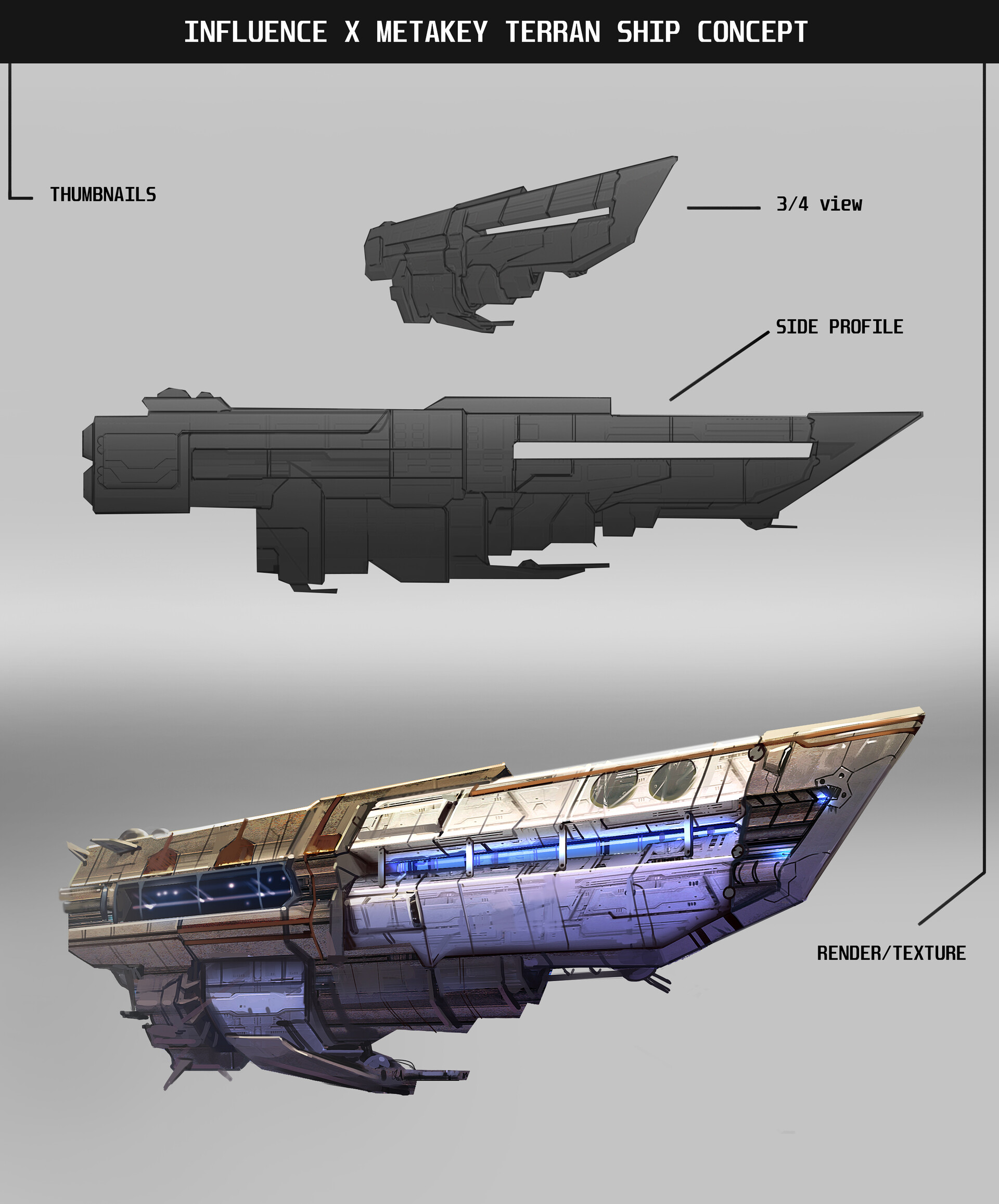 ArtStation - Sci Fi Ship Concept Art