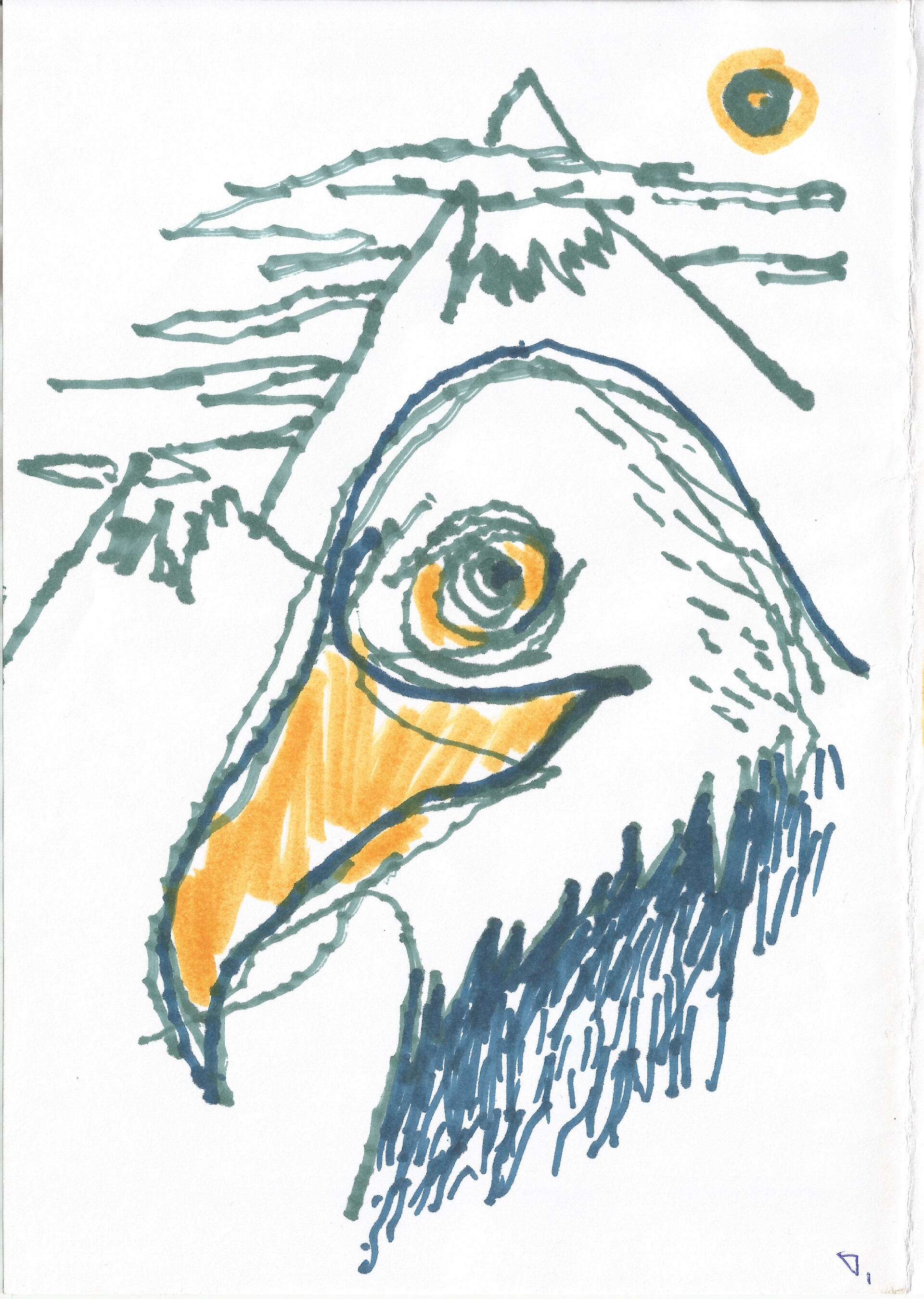 ArtStation - the eagle that crosses the peaks