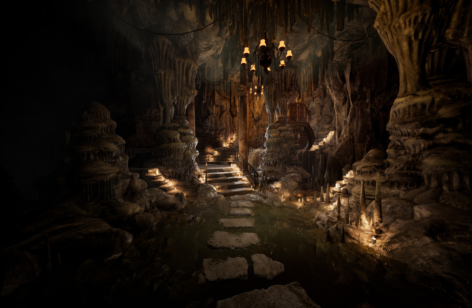 ArtStation - Paradise Lost - Cave