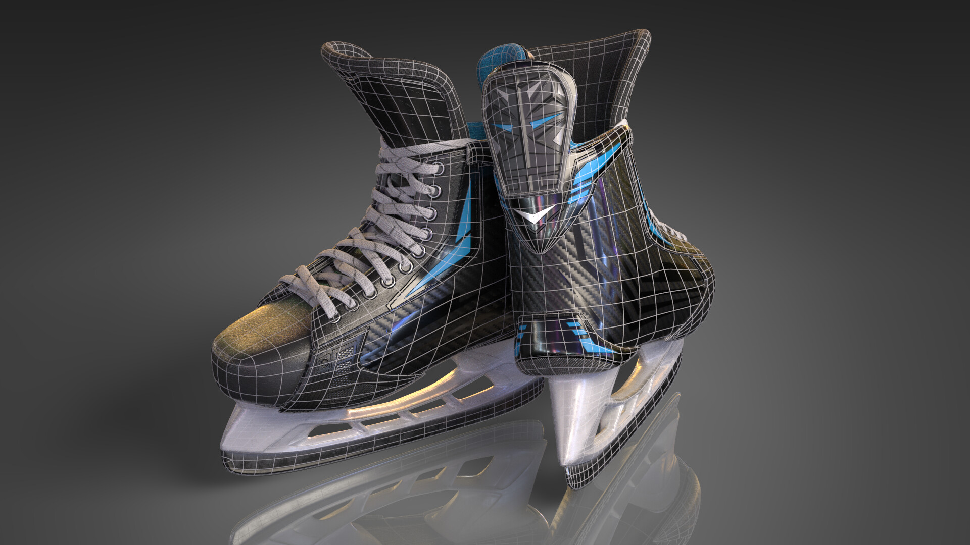 Stepan Dolgopolov Ice Hockey Skates