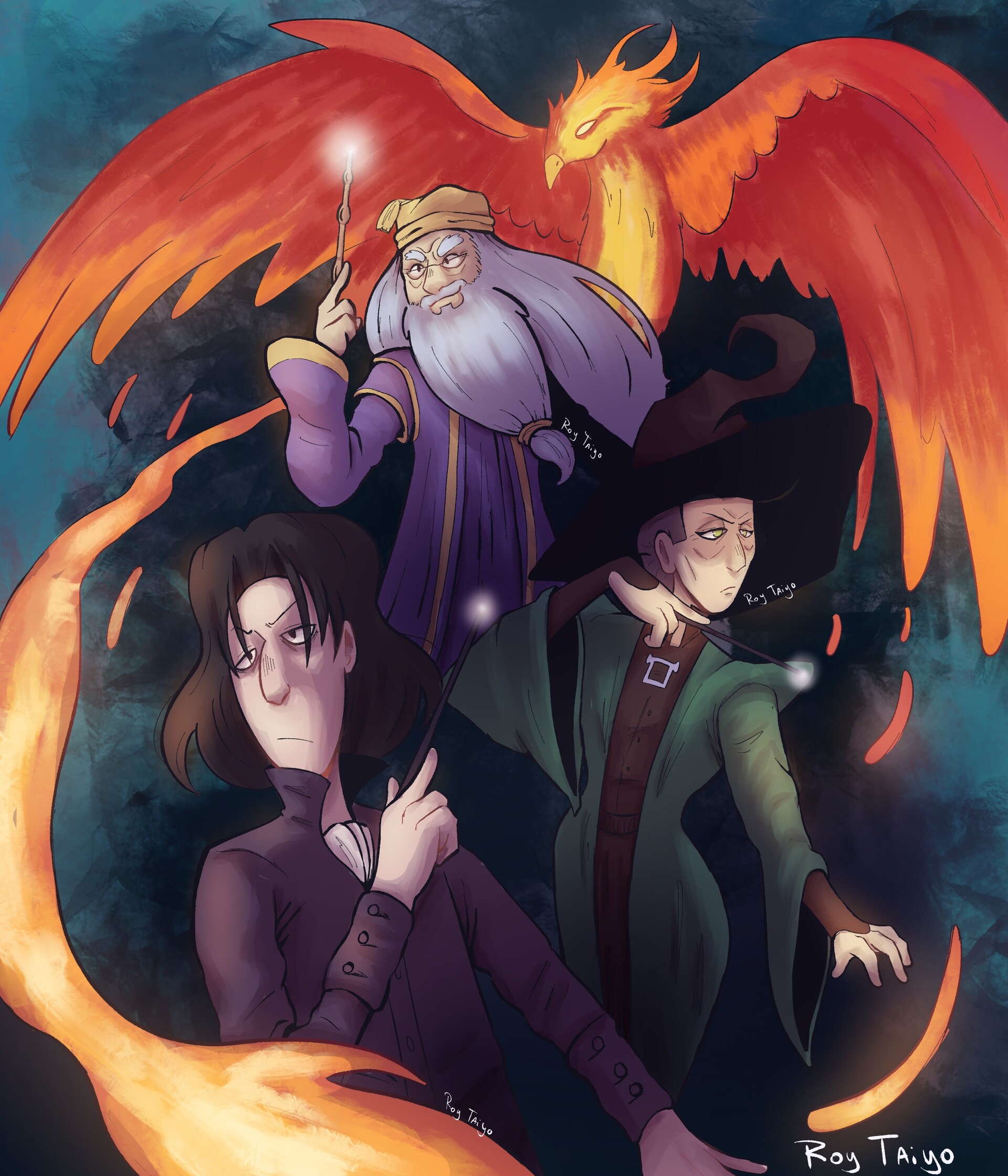 ArtStation Harry Potter Fan Cover