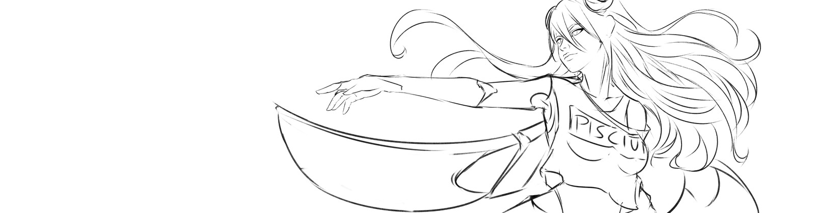 Sketch of the Final Illustration.
