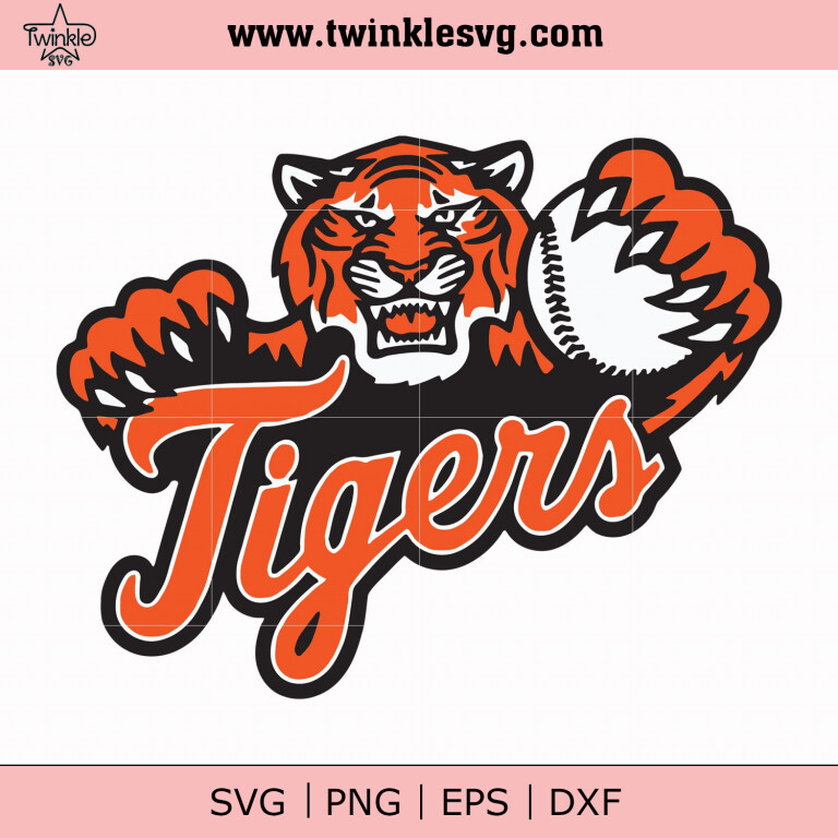 ArtStation - Detroit Tigers svg, mlb svg, eps, dxf, png, digital