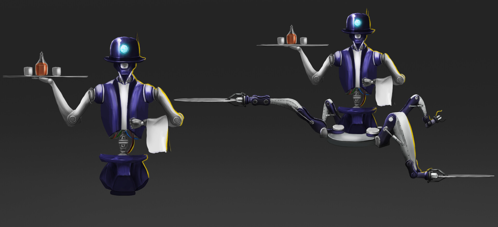 ArtStation Robot butler