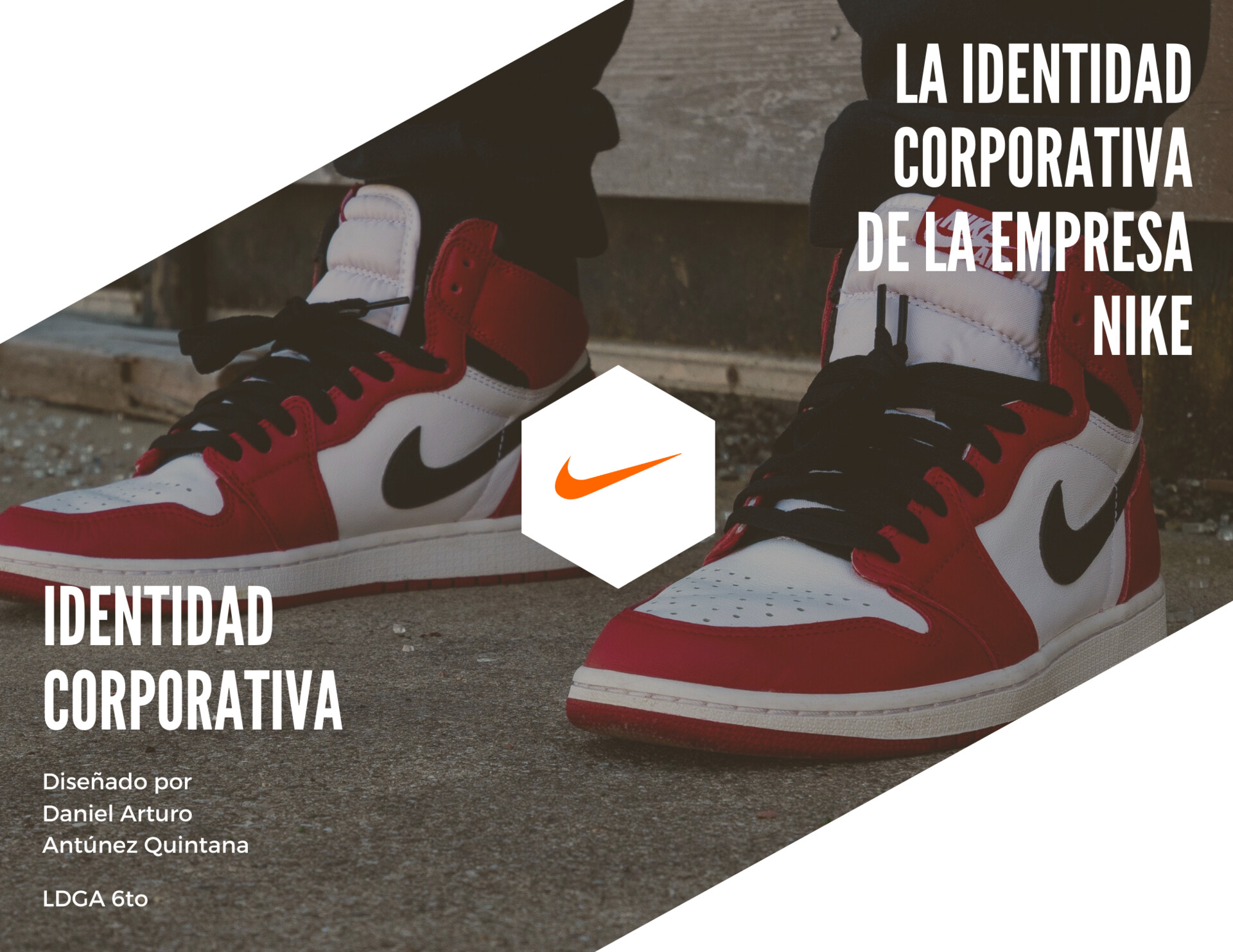 ArtStation Tríptico de identidad corporativa de Nike