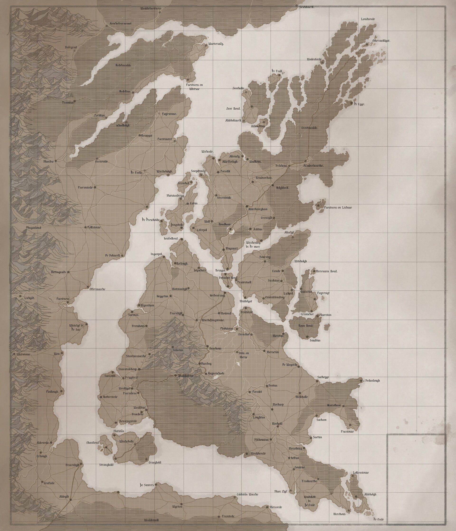 ArtStation - Worldbuilding - Maps