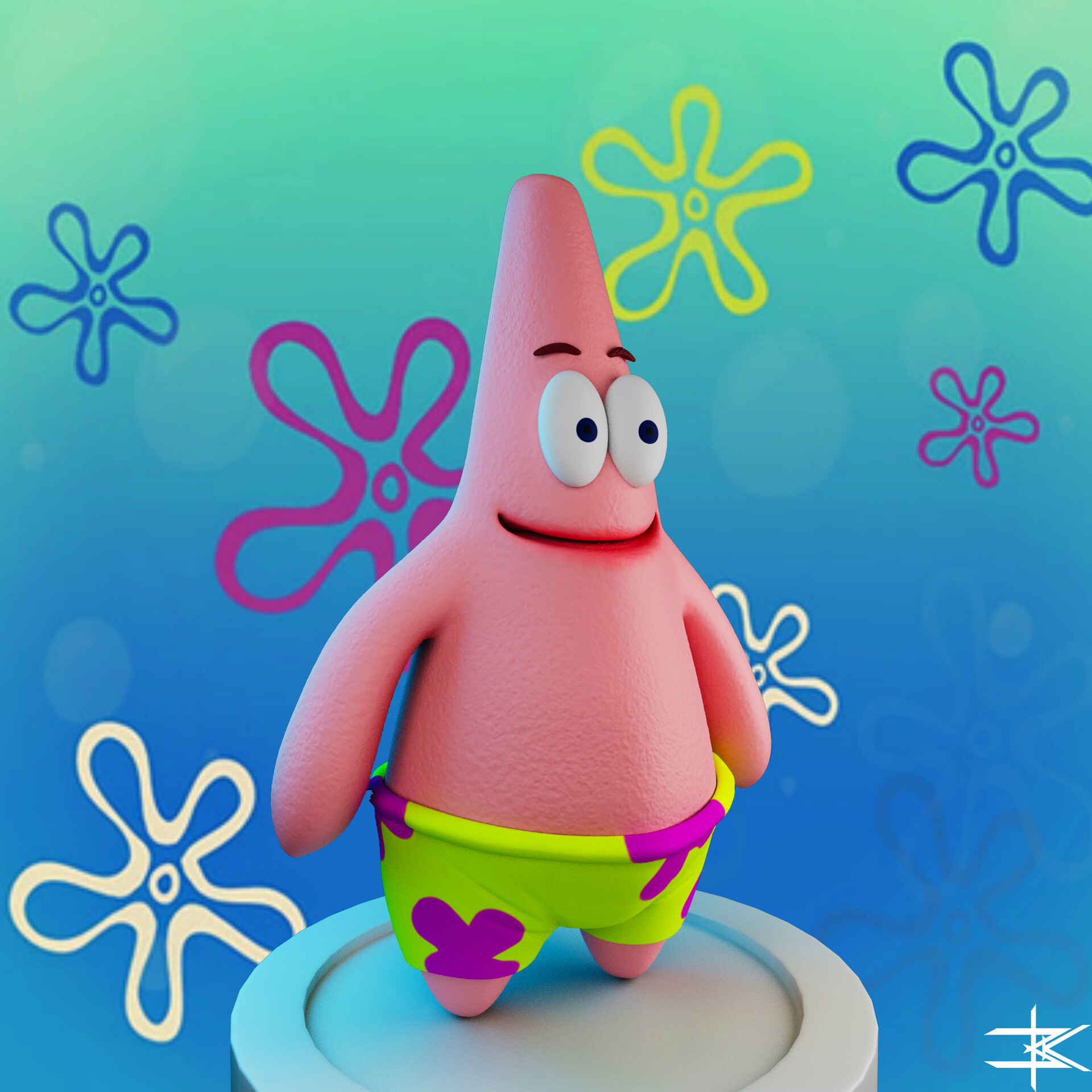 ArtStation Patrick Star SpongeBob SquarePants