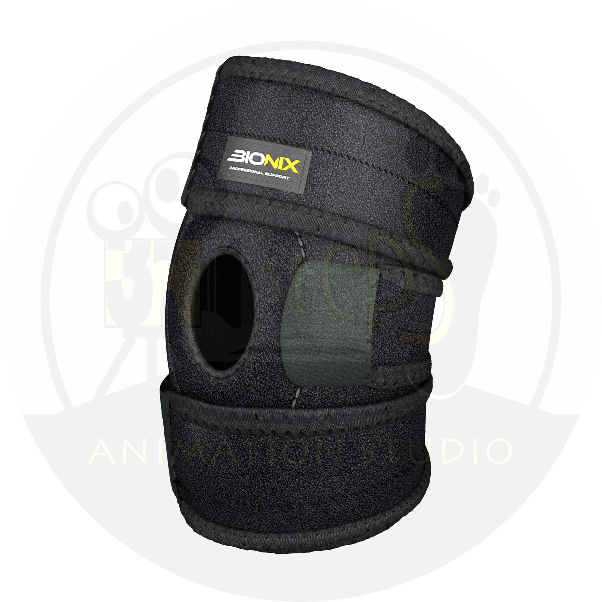 ArtStation 3D Visualization of HINGED KNEE SUPPORT BRACE