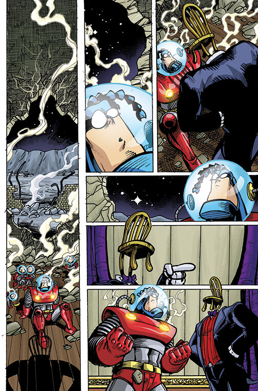 The Tick: Moon Marathon - Pg. 7
The Tick is Copyright © Ben Edlund, Other characters and art are © New England Comics