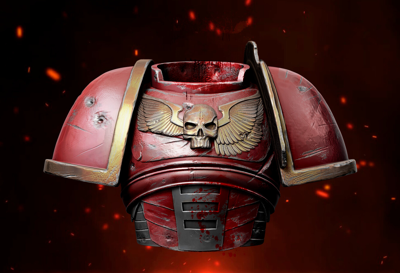 ArtStation Space marines armor