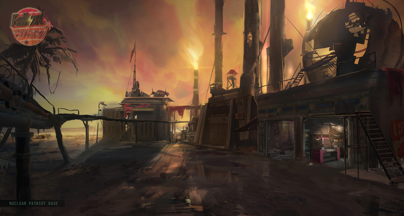 FALLOUT : MIAMI. NUCLEAR PATRIOT BASE