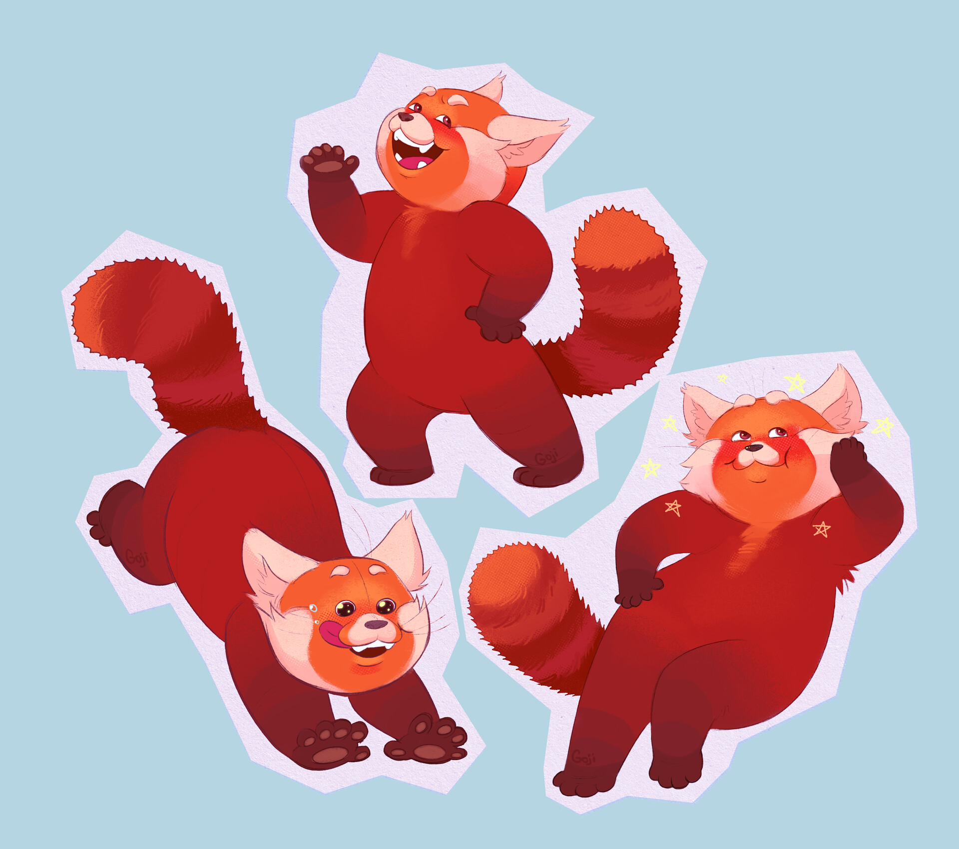 ArtStation Turning Red fanart