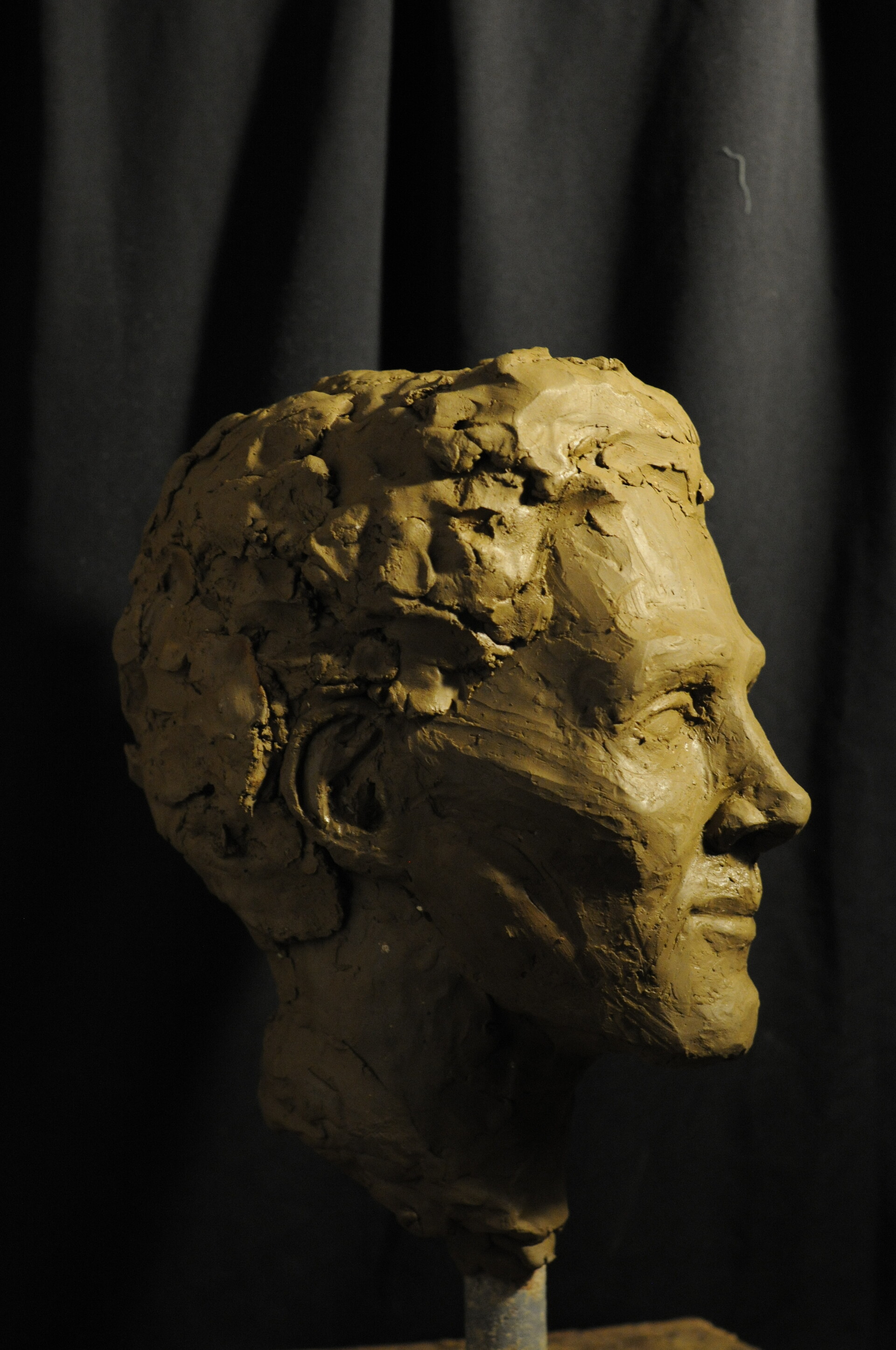 sculptural headpiece