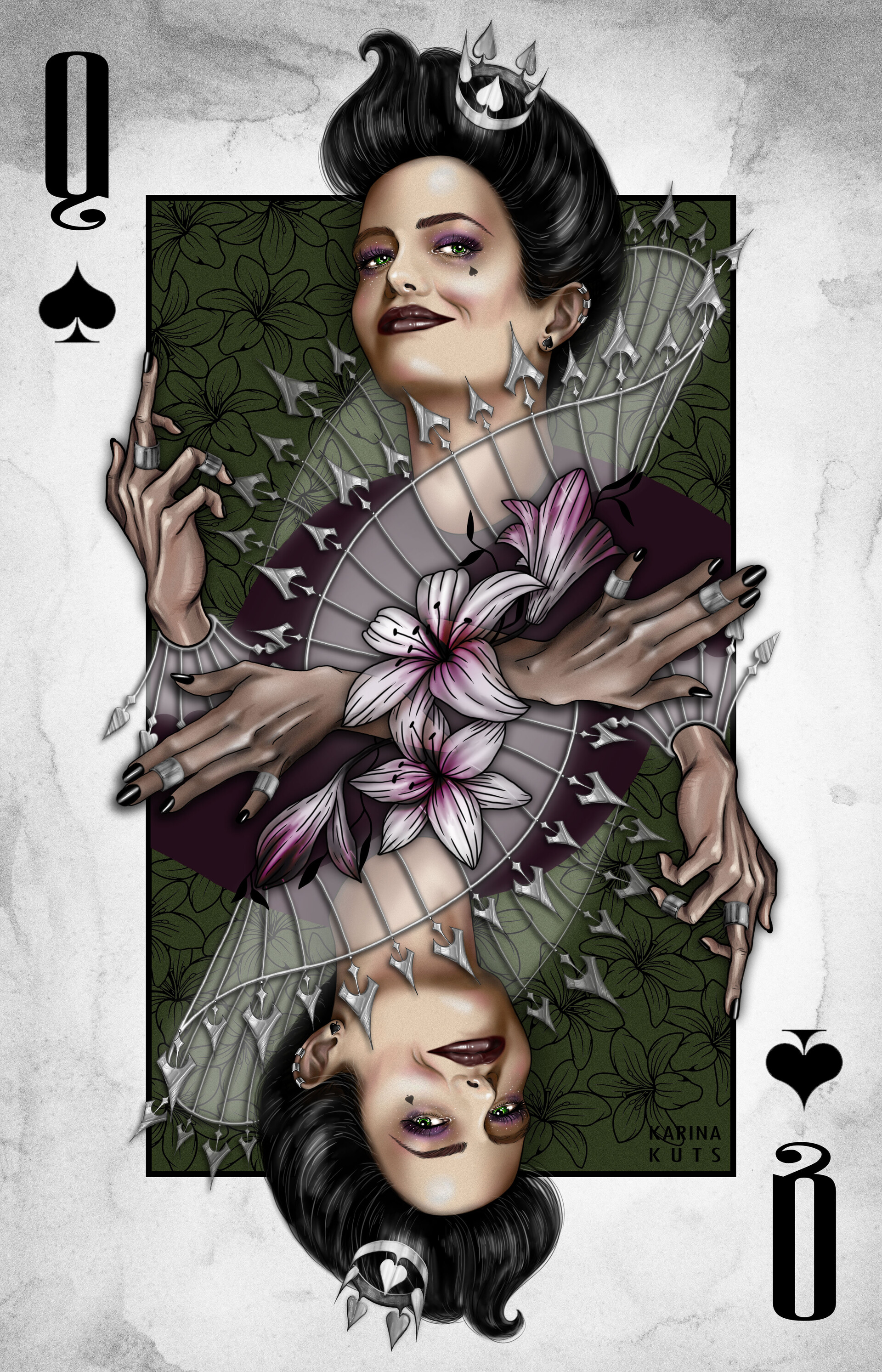 ArtStation QUEEN OF SPADES♠