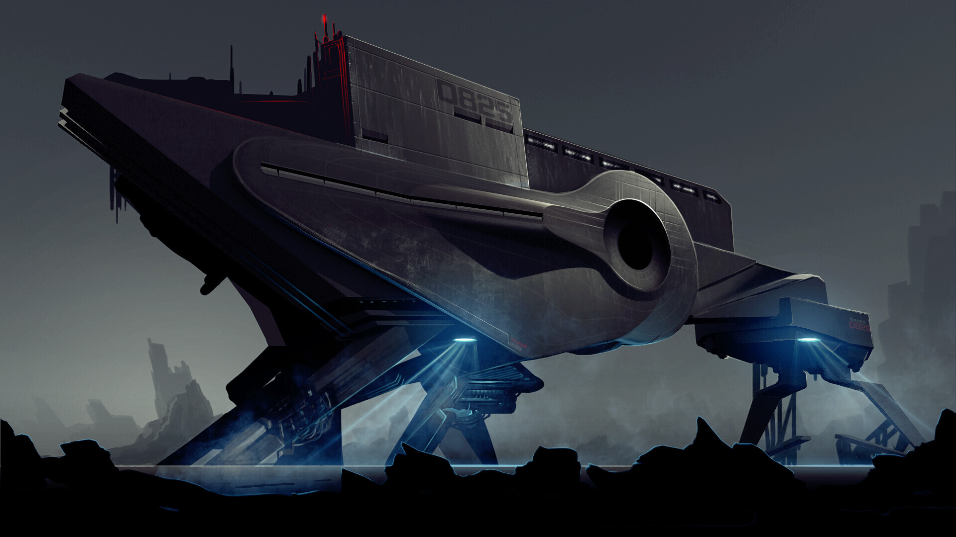 ArtStation - Spaceship Concept art