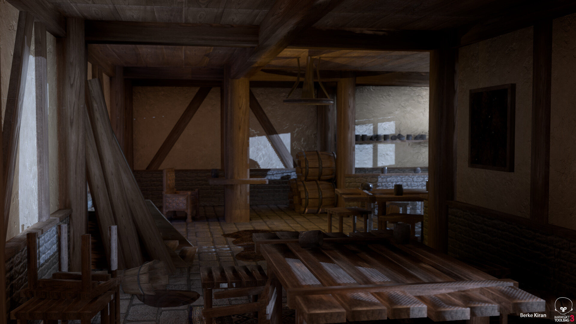 ArtStation - Medieval Inn