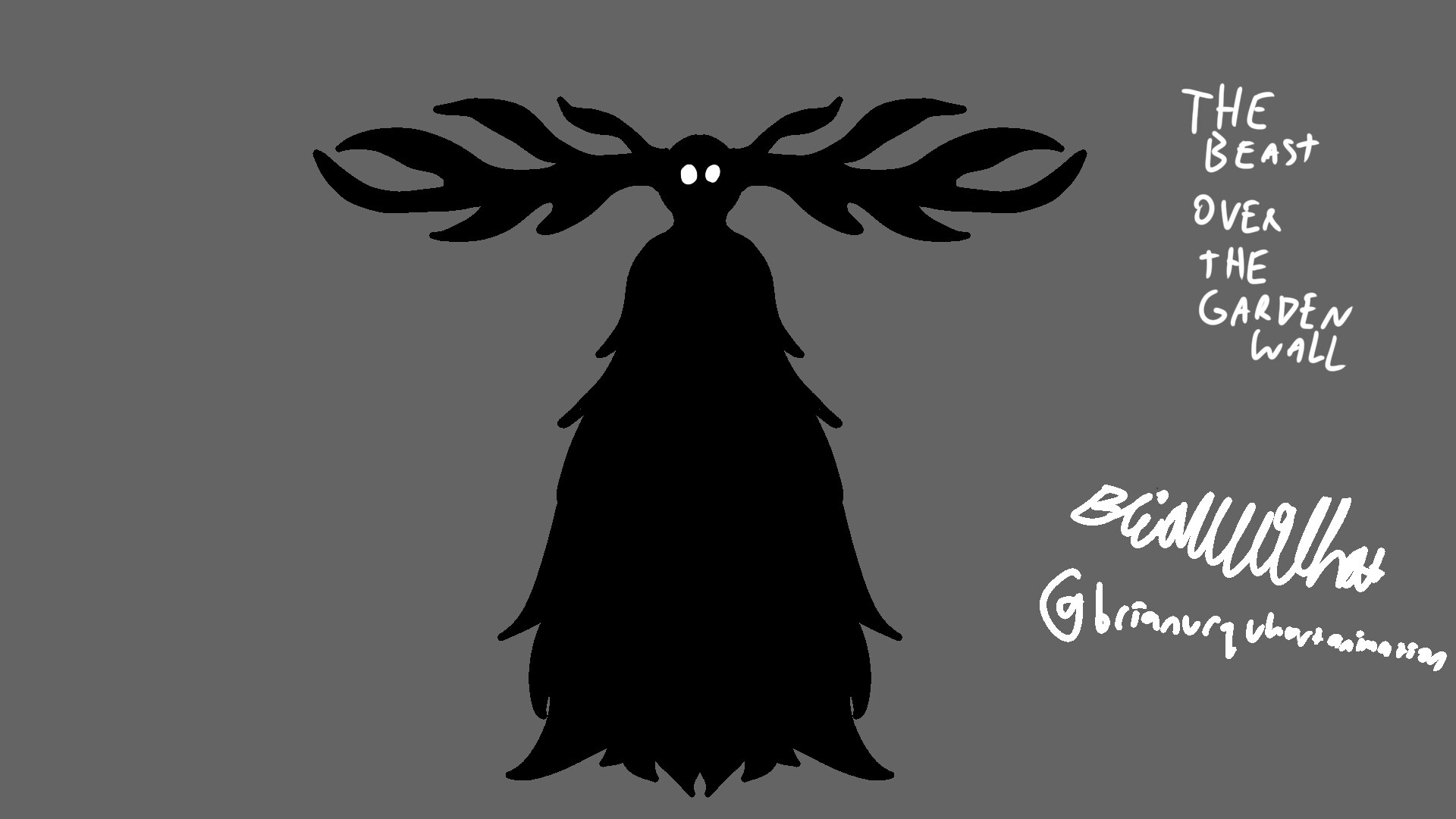 ArtStation The Beast Over The Garden Wall over-the-garden-wall-the-beast-by-wolfkice-on-deviantart