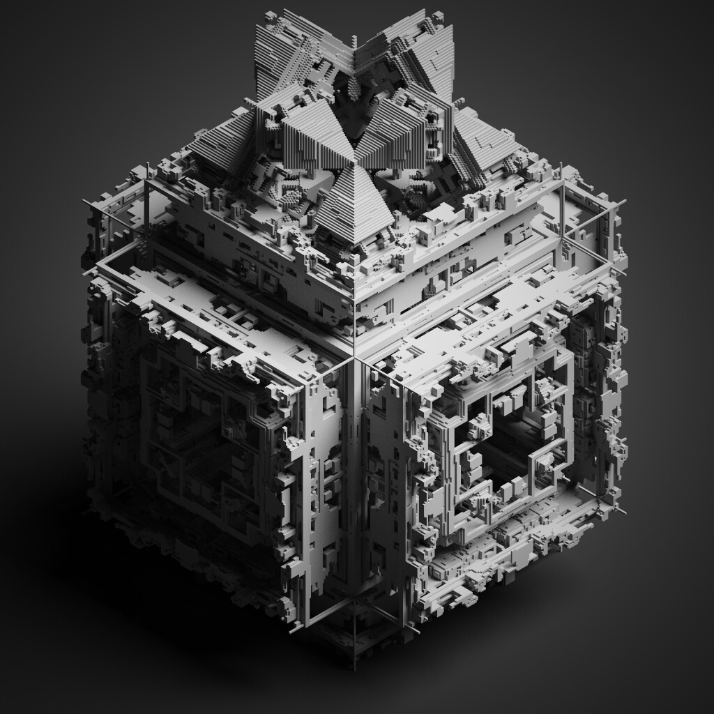ArtStation - Gift Box Mega Structures V0019